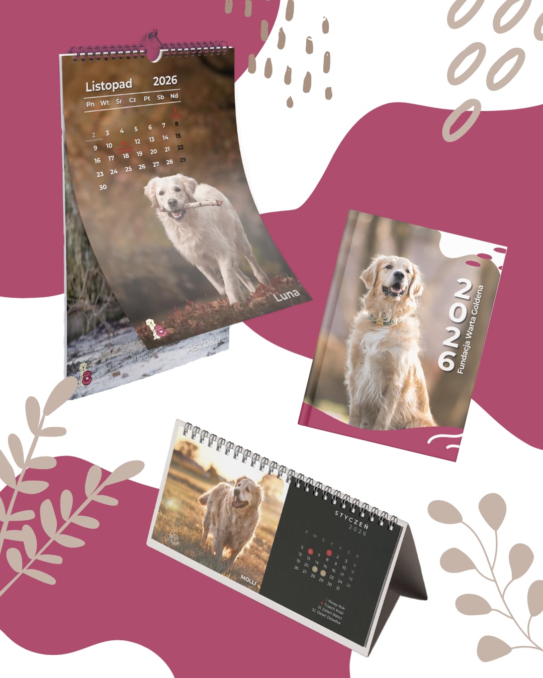 FUNDACYJNE KALENDARZE NA ROK 2026!